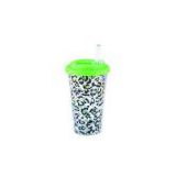 plastic mug tumbler cup(PT1649F)