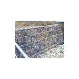 KS 27 System 10 Degrees Customized PVC Coated Galvanized Gabion Retaining Walls