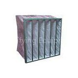 Ventilation Multi Pocket Air Filter Dual layer , Pink F5 F6 F7 F8 Fiber