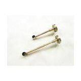 Home Decorative Metal Curtain Rod Brackets / Holder , Custom Curtain Rods