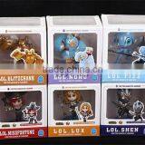 SV-LOL013 Popular Game League of Legends Action Figures PVC Doll Figure Set 6pcsLOL Q Version Figures thumbnail-3