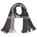 Wholesale Warm Nice Black and White Scarves for Men thumbnail-2