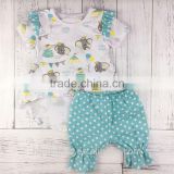 Good offer unique design luxury baby girls outfits