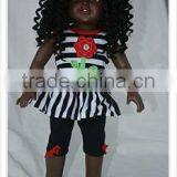 African American Girl Doll With Curly Hair Wigs thumbnail-1