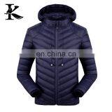 Apparel Red Sport Down Coat Fabric Ultralight Mens Down Jacket for Winters thumbnail-3