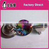 Wholesale 18mm 20mm 22mm 25mm 30mm 35mm 40mm 45mm Crystal Glass Buttons