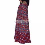 Wrap Around Skirt Sanganeri Printed Wraparound Hippie Boho Gypsy Mandala Cotton Wrap Around Skirt Dress Hippie Boho Women Wears thumbnail-2