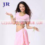 Egyptian Style Hanging Coins Belly Dance Costume Top for Women S-3008# thumbnail-2