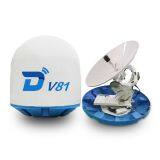 Ditel V81 vsat ku band 83cm internet Ku band 3-axis stabilized dish network internet prices satellite marine VSAT antenna sea