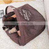 Luxury Dog Cat Bed With Blanket Machine Washable Pet Bed Sofa With Soft Fleece Fabric thumbnail-4