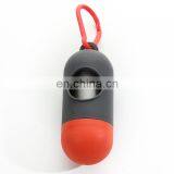Pill Shape Dispenser Portable Pet Dog Waste Bag With Dispenser Dog Poop Bag thumbnail-3