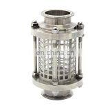 Санитарное прямое трубчатое боросиликатное просветное стекло в трик램пной муфте из нержавеющей стали с защитной пленкой thumbnail-2