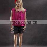 Cheap Fiberglass Children Mannequin Teenager Girls Realist Dummy Manikin SK02 thumbnail-1
