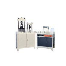 Hydraulic Universal Tensile Testing Machine Maximum Test Force 4%~100% Tester Equipment