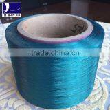 100% polyester dope dyed yarn with good colorfastness dty fdy yarn