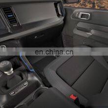 Easy Cleaning Front And Rear Rubber Floor Liner High Quality Anti Slip TPE Car Floor Mat For Bronco thumbnail-1