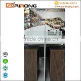 RR-168-2412C Desktop Melamine Allumium Alloy Edge Design Office Table Partition thumbnail-2