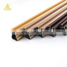China Factory ZHONGLIAN Aluminium Extrusion Furniture Aluminum Profile for Wardrobe thumbnail-1