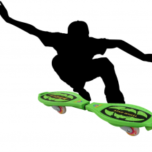 Offer Custom Hight Quality Adult children Rocket Wave Skateboard