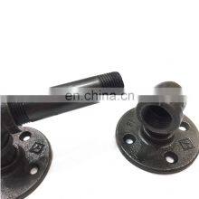 Traditional Rusty Antique Industrial Pipe Cabinet Barn Door Pull Handle Industrial Metal Pipe Door Handle thumbnail-5