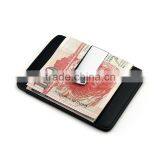 New Design Nappa Leather Credit Card Holder With Money Clip thumbnail-3
