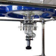 Stirring Mixing Agitated Tank Glass Reactor With Double Receiving Flask thumbnail-3