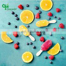 4.5 Inch Customized Multi-purpose Wooden Ice Cream Stick Popsicle Sticks for Ice Cream Tongue thumbnail-3