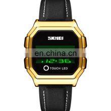 1650 Led Watch Touch Screen Montre Unisex Wacth Men Watch Light Luxury Steel Wholesale Skmei thumbnail-2