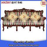 3 Seater Wooden Frame Sofa Design Home Furniture Picture thumbnail-5