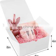 Custom Candle Box Engagement Paper Gift Box White Cardboard Paper Packaging Gift Box With Lids for Wedding Present thumbnail-3