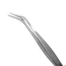 Stainless Steel Straight Head Round Head Elbow Fleshy Lengthening Toothless Large Size Dressing Long Tweezers thumbnail-5