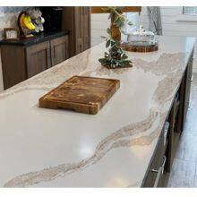 Code：7289，Calacatta Artificial Stone Quartz Slab Kitchen Countertops thumbnail-3