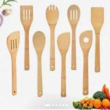 8pcs Bamboo Cooking Utensil Set Wholesale