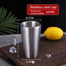 Stainless Steel Cup Double-layer Vacuum Frosted Insulation Cup thumbnail-4