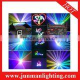 1W RGB Animation Laser Light DJ Stage Lighting High Power Led Cartoon Laser Light