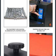 New Manual Heat Press Machine 38*38cm Sublimation Transfer for T-Shirt Garment 110V Semi-Automatic With Motor for Home Use thumbnail-4