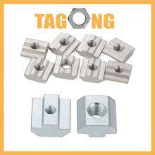 Heavy Duty T Slot 6mm 8mm Slider Nut T20 T30 T40 T45 Slot Industrial Aluminum Profile Water Treatment Stainless Steel thumbnail-2