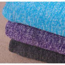 Weft Knitted Cationic Two-tone Sweater Fleece Fabric For Winter Garment - Premium Textured Warmth With Dynamic Color Contrast thumbnail-3