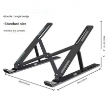 Small Gift Desk Foldable Plastic Mobile Phone Holder Stand Portable Hard Plastic Manufacture Cellphone Holder for Desk Desktop Laptop Stand thumbnail-5