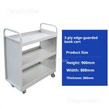 Carrinho de Livros Rolante para Escritórios Corporativos – Armazenamento Eficiente para Materiais de Reunião, Relatórios e Documentos thumbnail-2