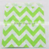 Chevron Porpcorn Kraft Paper Favor Bag thumbnail-3