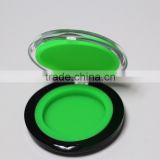 New Fashion 6ml cosmetic shape dab wax acrylic container with silicone inside
