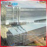 Black/galvanized ms Hollow Section Square Pipe 50x50, Section Steel SHS RHS for Table