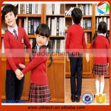 hot selling boys sweaters in school baby girls dress suit school uniform hand made sweater in spring for high school uniforms