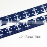 Flag Day Super Soft 5/8 Printed Fold Over Elastic,Elastic For Baby In Stock thumbnail-3