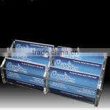 Desktop Acrylic Business Card Holder Plexiglass Paper Notes Organizer thumbnail-3
