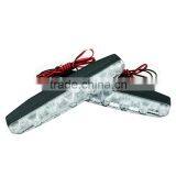 White LED With 8 LED Daytime Running Lights Set thumbnail-2