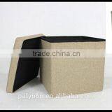 Fabric Ottomans With Storage