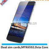 KOMAY Original 5'' Android 4.4 Cell Phones THL W200C Octa Core 3G WCDMA Phone