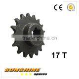 17 Tooth Transmission Sprocket Gear Gas Scooter Skateboard Pocket Bike Quad Dirt thumbnail-1